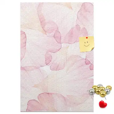 Flower Petals Wall Cork Memo Board