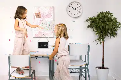 Flower Petals Wall Cork Memo Board
