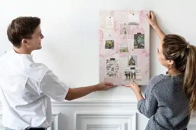 Flower Petals Wall Cork Memo Board