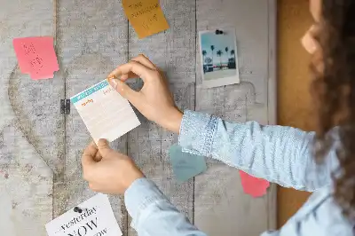 Printed Love Lettering Cork Memo Board