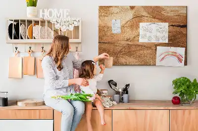 Printed Cork Board wood texture