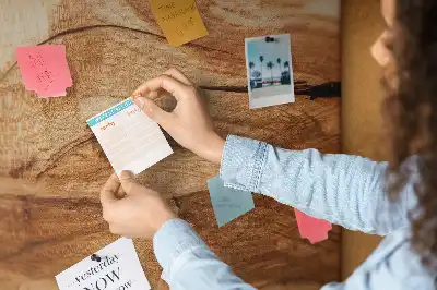 Printed Cork Board with Wood Texture