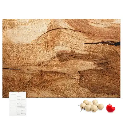 Printed Cork Board with Wood Texture