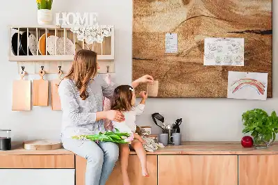 Printed Cork Board wood texture