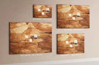 Printed Cork Board wood texture
