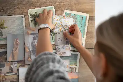 Printed Cork Board for Polaroid Photos