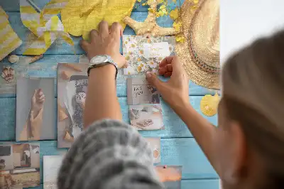 Cork memo board Beach accessories