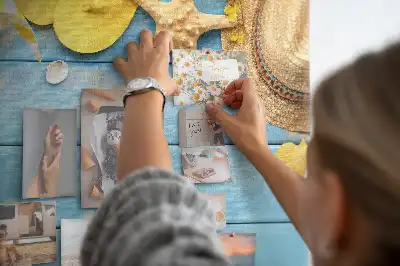 Beach Themed Cork Memo Board