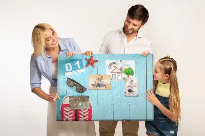First Day of Summer Printed Cork Board