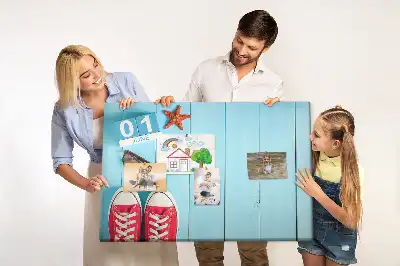 First Day of Summer Printed Cork Board