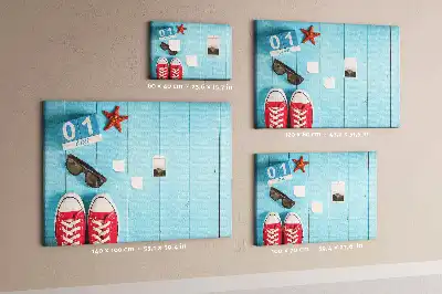 First Day of Summer Printed Cork Board