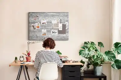 Printed Cork Board Wooden panels