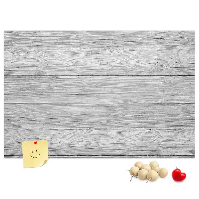 Printed Cork Board With Wooden Panels