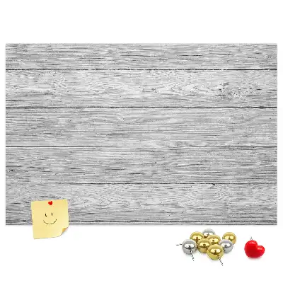 Printed Cork Board With Wooden Panels