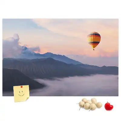 Cork memo board Beautiful landscape
