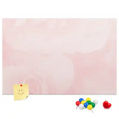Printed Cork Board Blooming roses