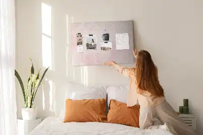Printed Cork Board Blooming roses