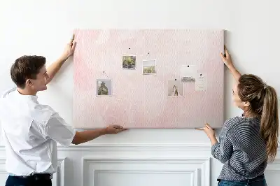 Printed Cork Board Blooming roses