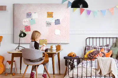 Printed Cork Board Blooming roses