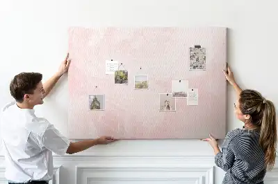 Printed Cork Board Blooming roses