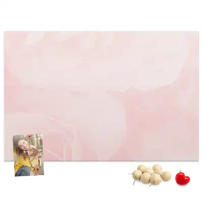 Printed Cork Board Blooming roses