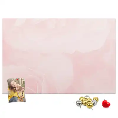 Printed Cork Board Blooming roses