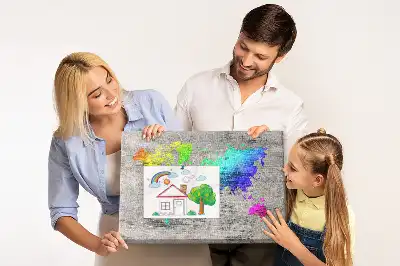 World map cork memo board