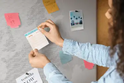 Europe map cork memo board