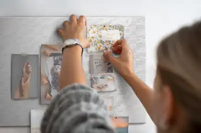 Cork memo board Map of Europe
