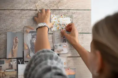 Printed Cork Memo Board You can do it! lettering
