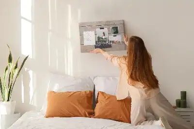 Printed Cork Memo Board with You Can Do It Lettering