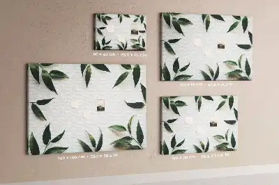 Leaf frame cork memo board