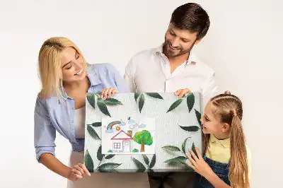 Leaf frame cork memo board