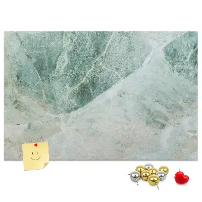 Marble Printed Cork Memo Board