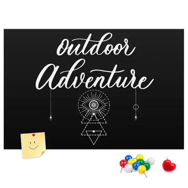 Adventure Printed Cork Memo Board