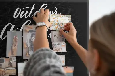 Printed Cork Memo Board Adventure