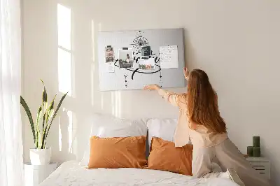 Adventure Printed Cork Memo Board