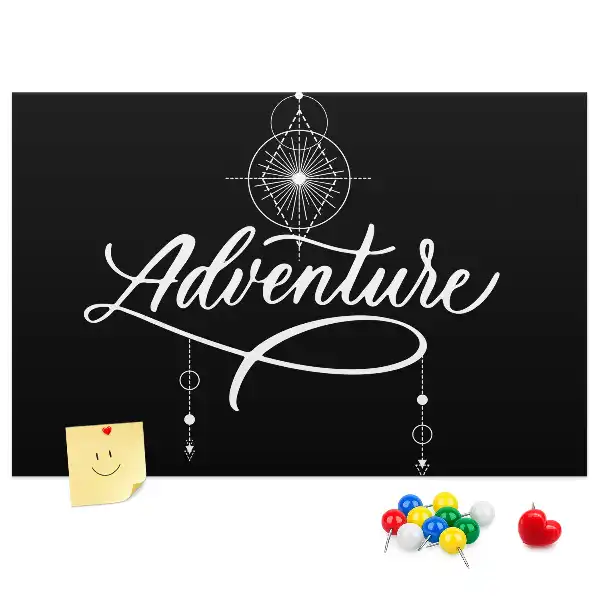 Printed Cork Board Adventure