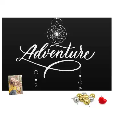 Printed Cork Board Adventure