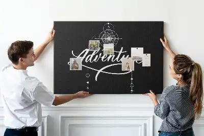 Printed Cork Board Adventure