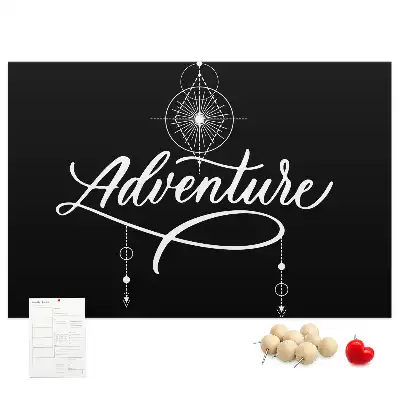 Printed Cork Board Adventure