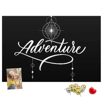 Printed Cork Board Adventure