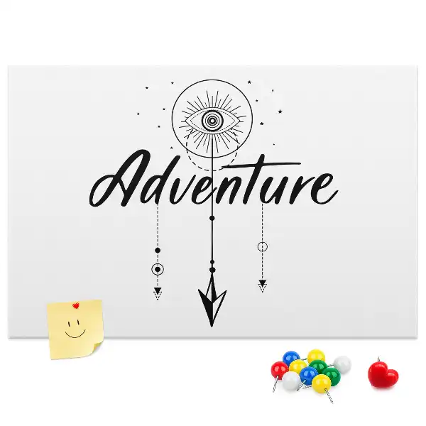 Adventure Printed Cork Board
