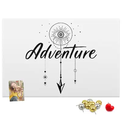 Adventure Printed Cork Board