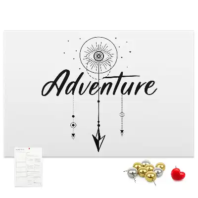Adventure Printed Cork Board