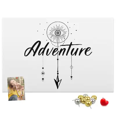 Adventure Printed Cork Board