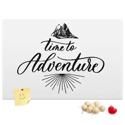 Inspirational Quote Cork Memo Board