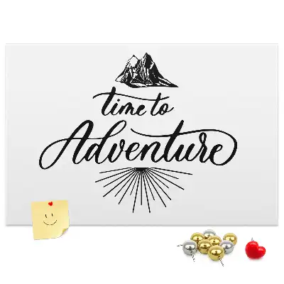 Cork memo board Inspirational quote