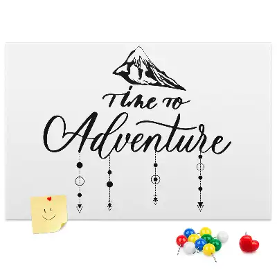 Inspirational Quote Printed Cork Board