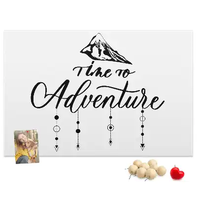 Inspirational Quote Printed Cork Board